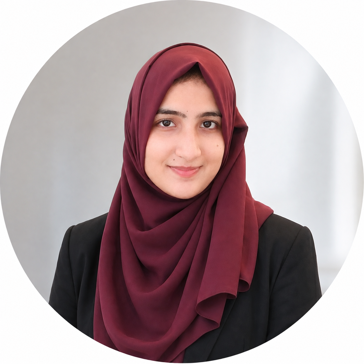 Professional portrait of Aqsa Batool Saqib